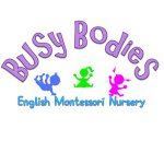 شعار حضانة بيزي بوديز مونتيسوري - الجابرية، الكويت — Busy Bodies Montessori Nursery - Jabriya, Kuwait